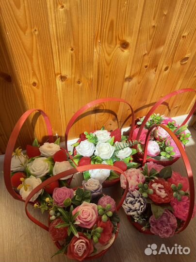 Букет из мыла