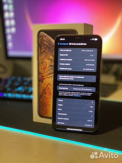 iPhone Xs Max, 256 ГБ