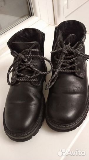Ботинки зимние для мальчика 37 р. кожаные