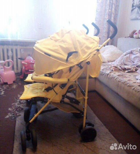 Новая Коляска-трость для двойни