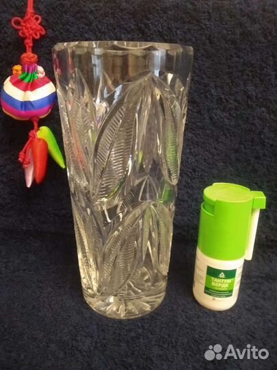 Хрустальная ваза для цветов и конфет