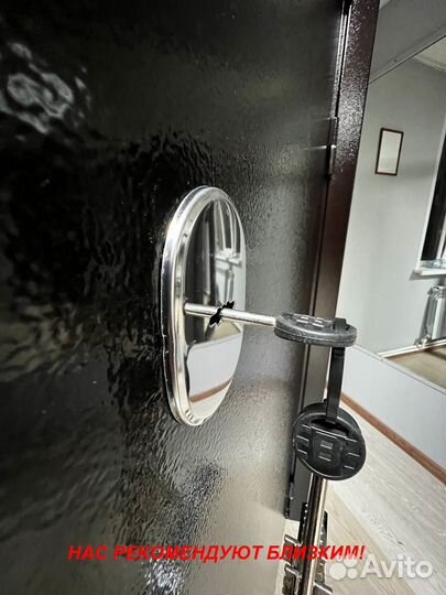 Тёплая дверь металлическая с доставкой в подарок