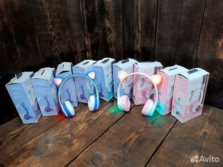 Детские наушники с ушками