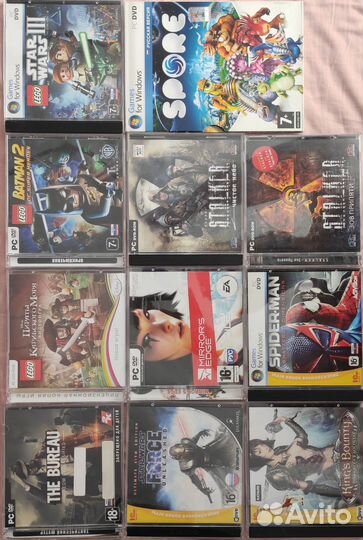 Игры для пк на дисках