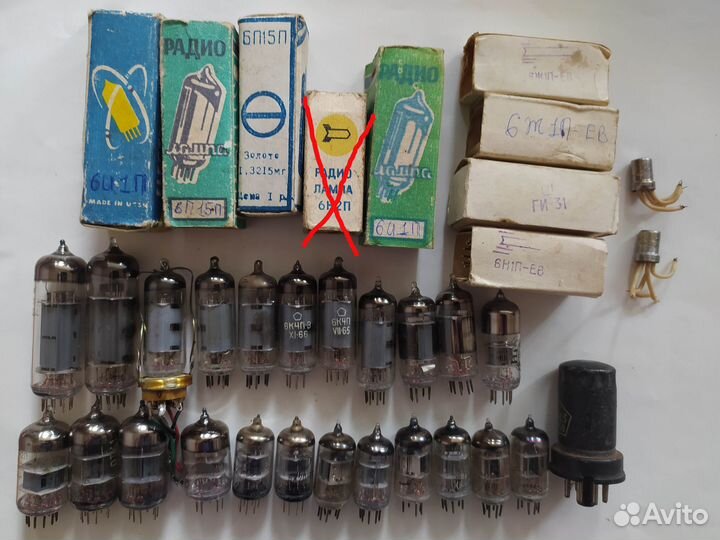 Радиолампы СССР, новые
