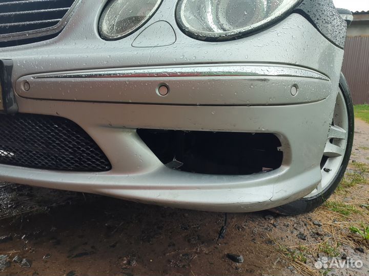 Бампер AMG e55 w211