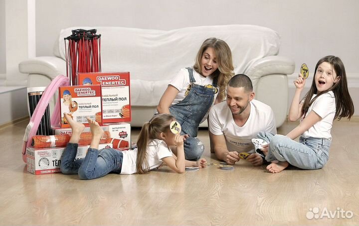 Кабельный тёплый пол daewoo enertec