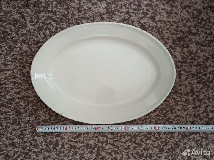 Старинное блюдо Кузнецов