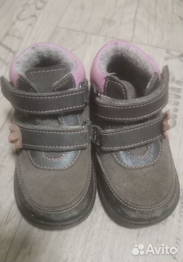 Ботинки для девочки котофей 22 размер
