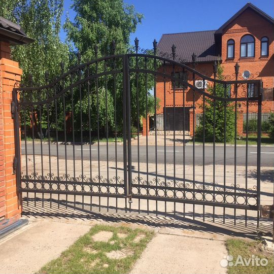 Ворота кованные