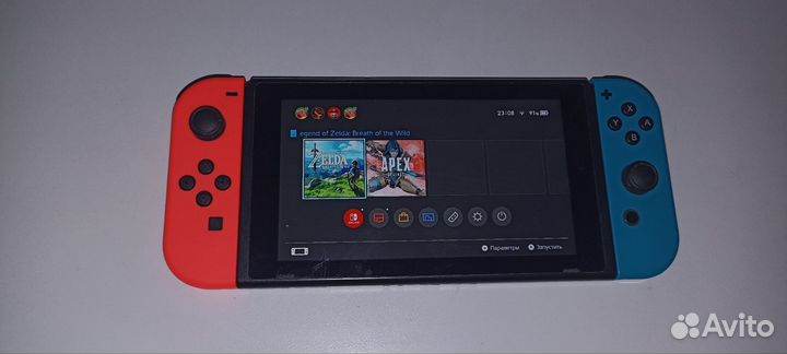 Nintendo switch с зельдой