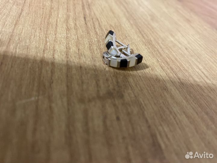 Серьги серебро