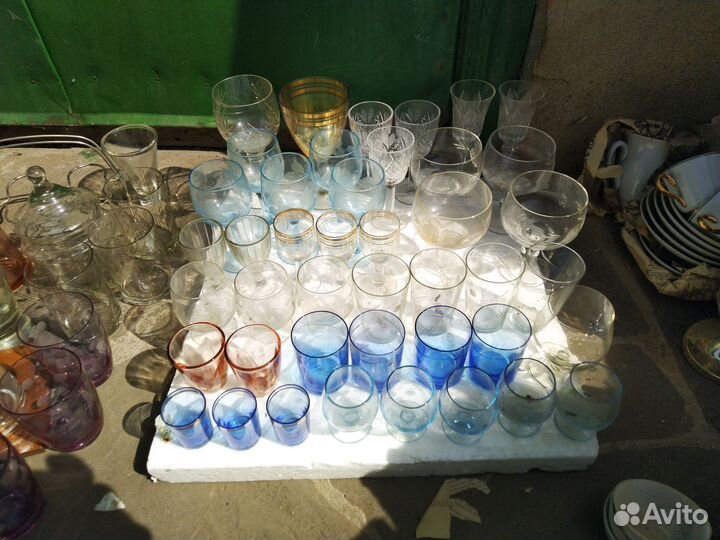 Рюмки, фужеры, стаканы СССР
