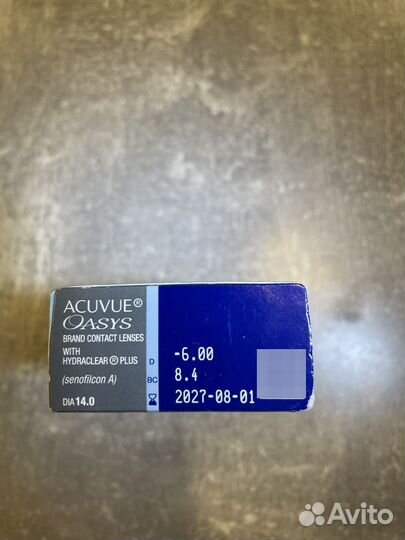 Контактные линзы Acuvue -6