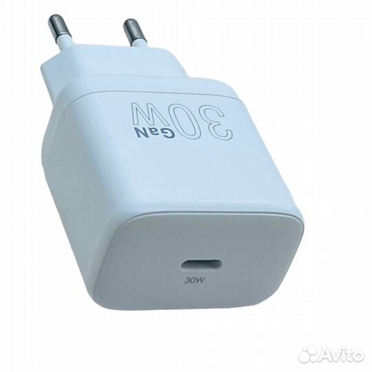 Сзу WUW T63 1A1C PD type-C 30W GaN White