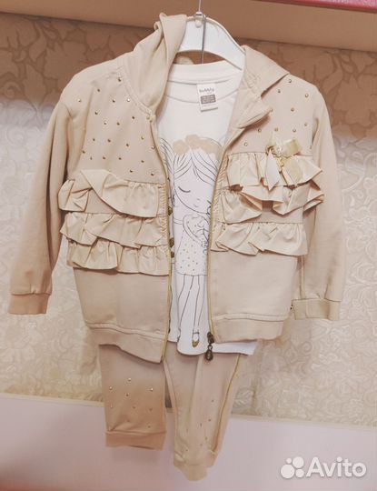 Детская одежда для девочек 86 92 пакетом