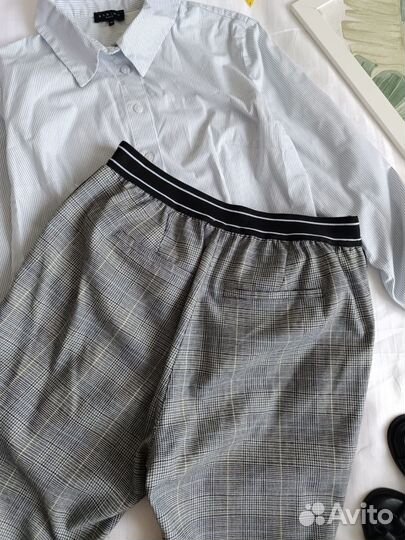 Брюки женские в клетку