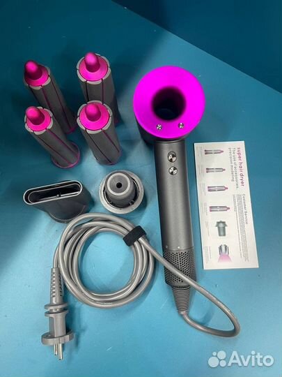 Dyson стайлер 6 насадок, со стайлером в комплекте