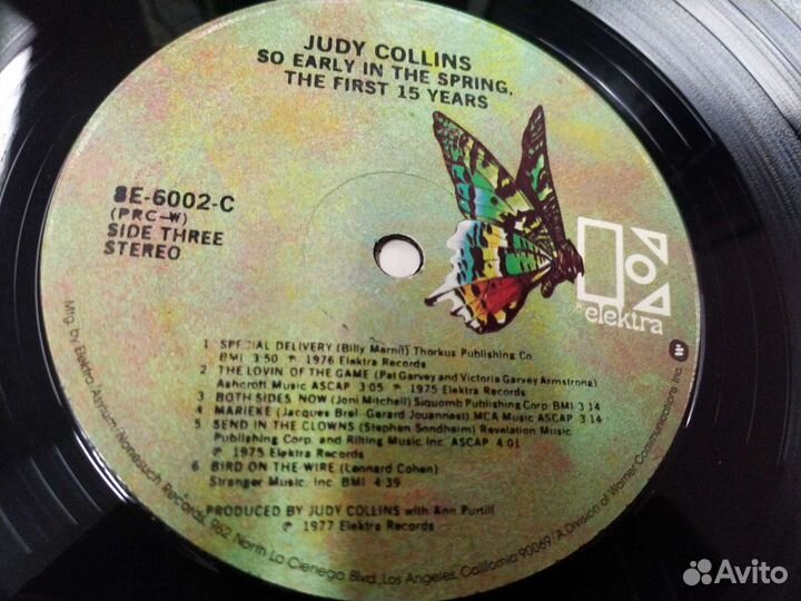 Judy Collins фирменный винил