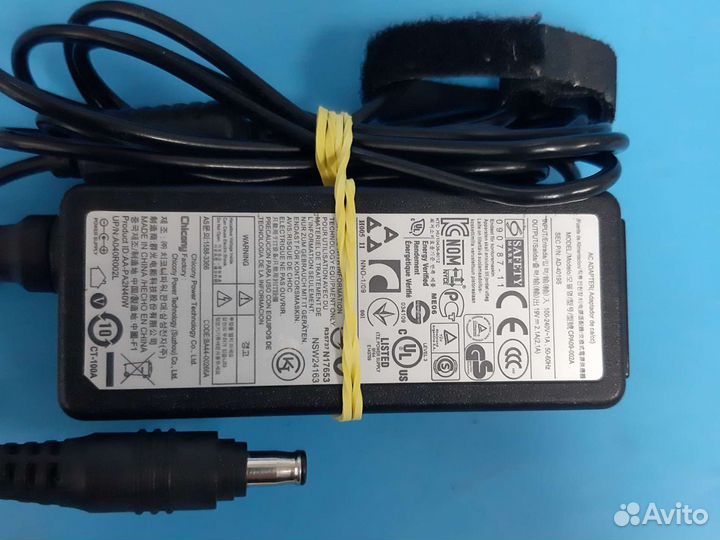 Блок питания для ноутбука Samsung 40W