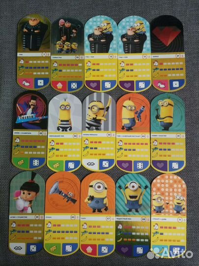 Оочень много фишки чипикао, карточки, наклейки