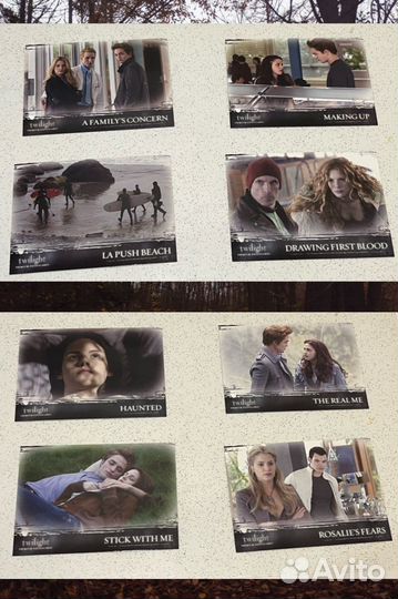 Карточки Сумерки Topps