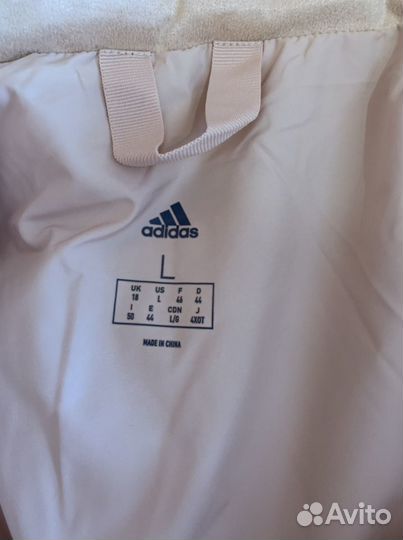 Пуховик женский adidas новый