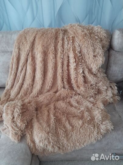 Плед травка