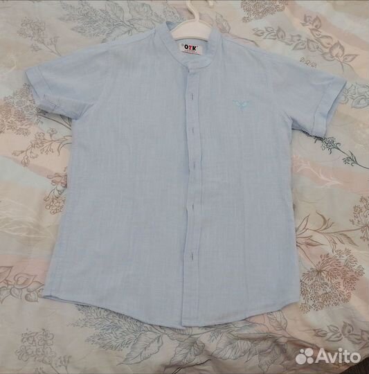 Рубашка для мальчика 140