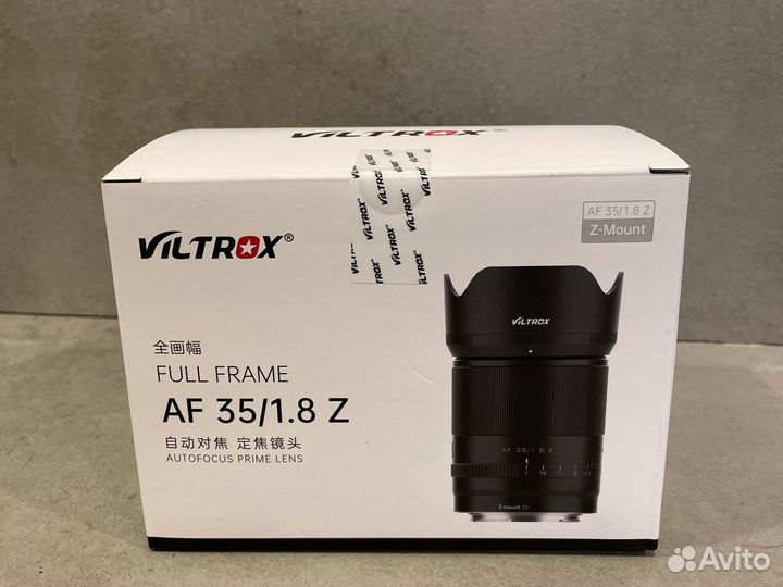 Viltrox AF 35mm F1.8 Z-mount Новый-Гарантия