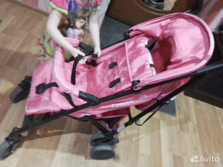 Коляска трость