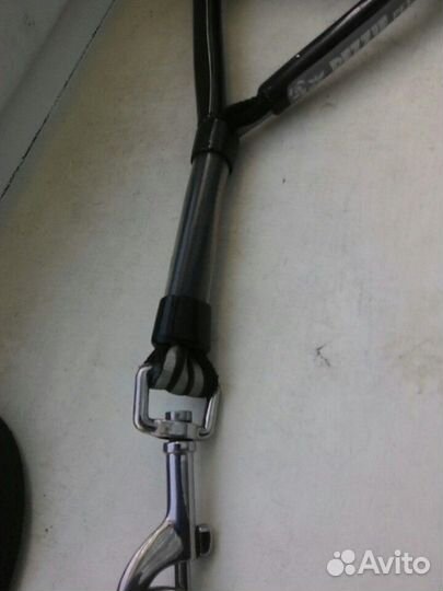 Поводок dezzie для 1/2 собачек,кожа,карабин