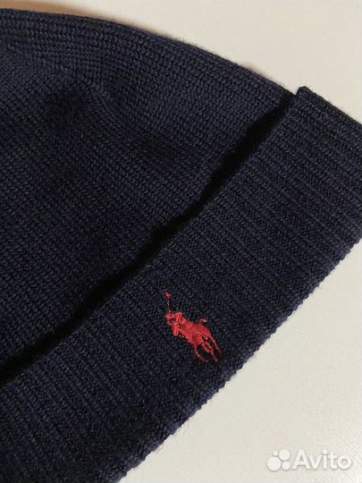 Мужская шапка polo ralph lauren оригинал