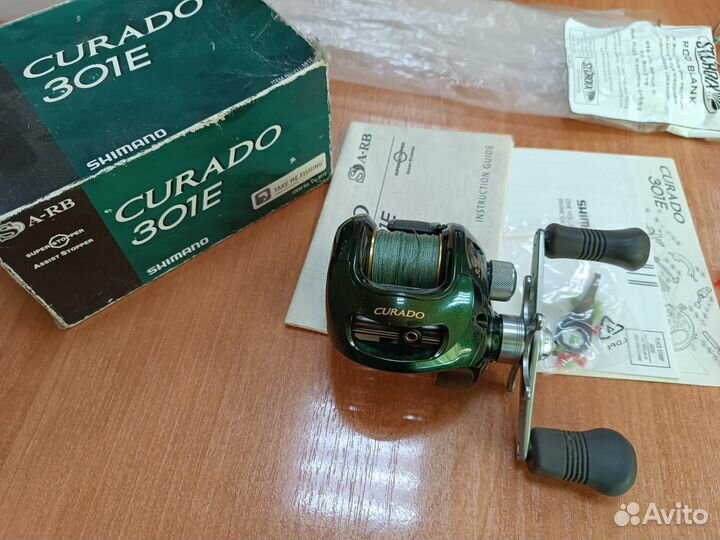 Shimano curado 301e и st.croix 2m70mhf2 3/4-3
