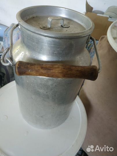 Алюминиевый бидон СССР 3 И 5 лит
