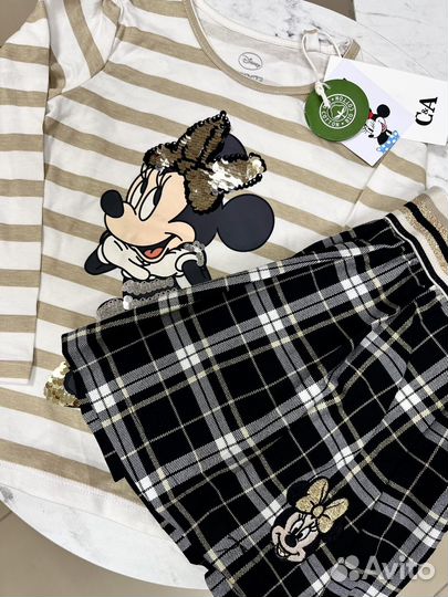 Костюм юбка лонгслив С&А 104