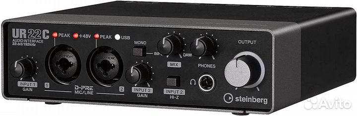 Steinberg UR22C новый аудиоинтерфейс в наличии