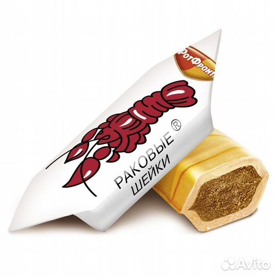 Опт - Конфеты Карамель Раковые шейки 250г
