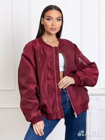 Бомбер женский
