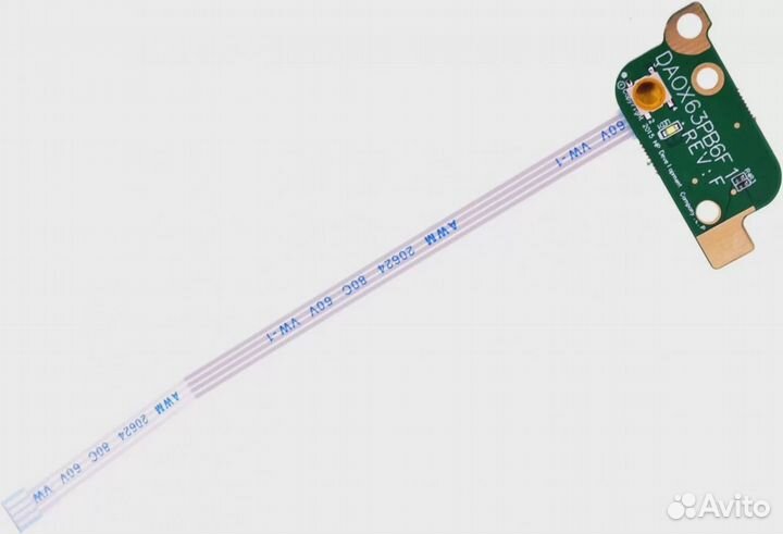 Шлейф с платой кнопки включения HP 827035-001