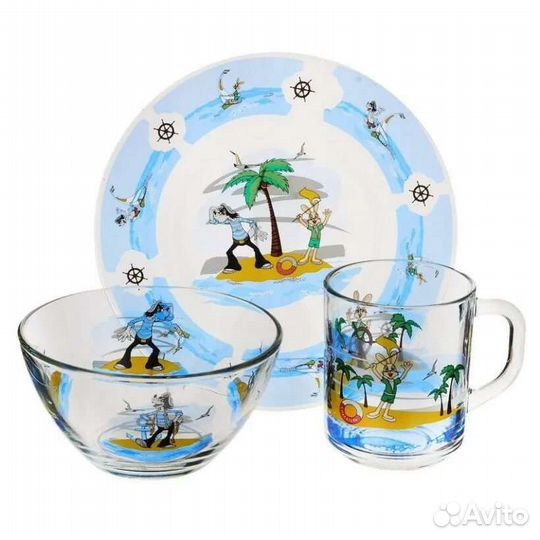 Набор детской посуды 