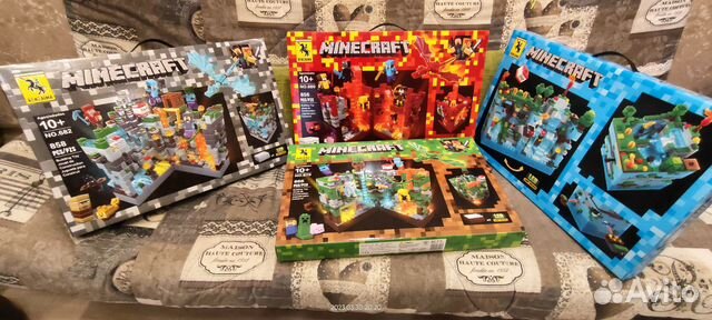 Конструктор lego minecraft крепость