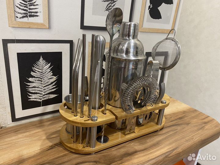 Набор бармена для приготовления коктейлей