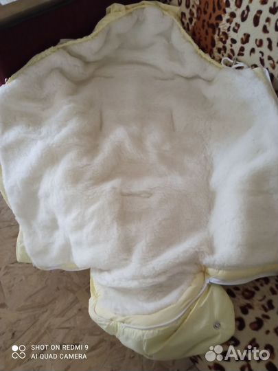 Кокон для новорожденных зимний