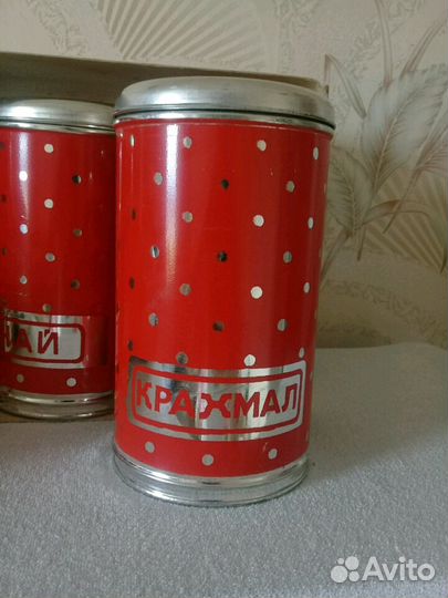 Набор банок для сыпучих продуктов новый