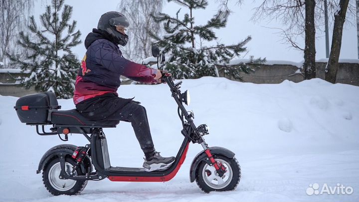 Электроскутер White Siberia PRO+2500W