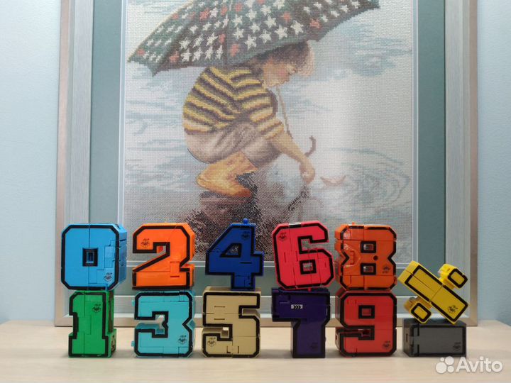 Трансформеры-цифры (набором)