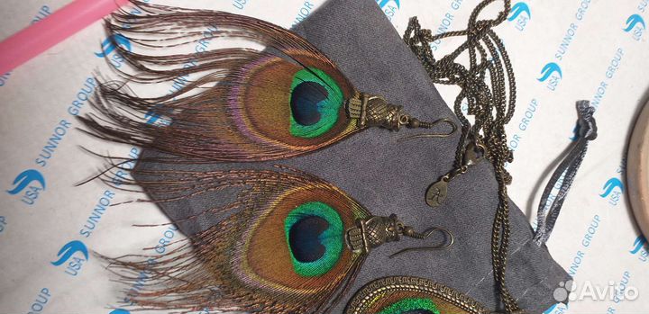 Подвеска и серьги