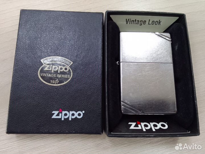 Zippo Vintage Replica 1937 оригинал 2021г