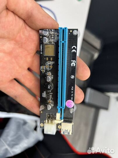 Райзеры 6 pin (рейзер, riser)